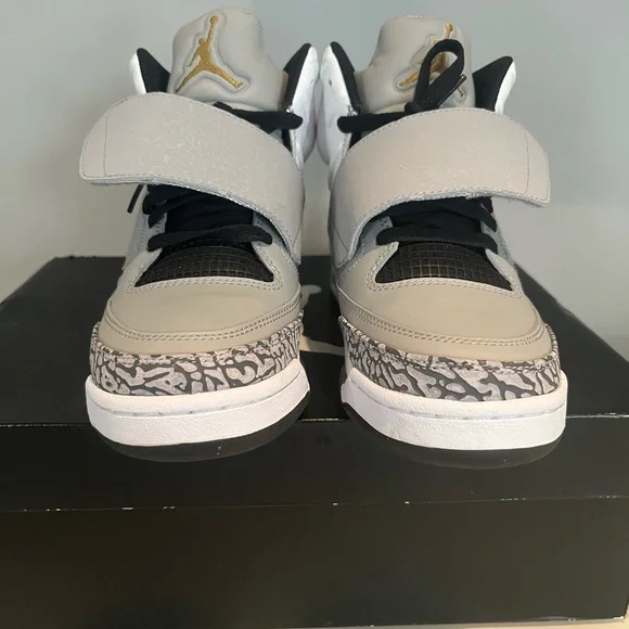 Air Jordan Gray and Black Sneakers - Picture 9 of 12